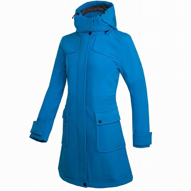 EB | Lange Outdoor Regenjacke Mit Kapuze Für Damen Perfekt Für Outdoor Aktivitäten