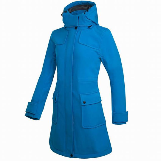 EB | Damen Freizeit-Kletterjacke mit Kapuze und Reißverschluss Ideal für Herbst Winter