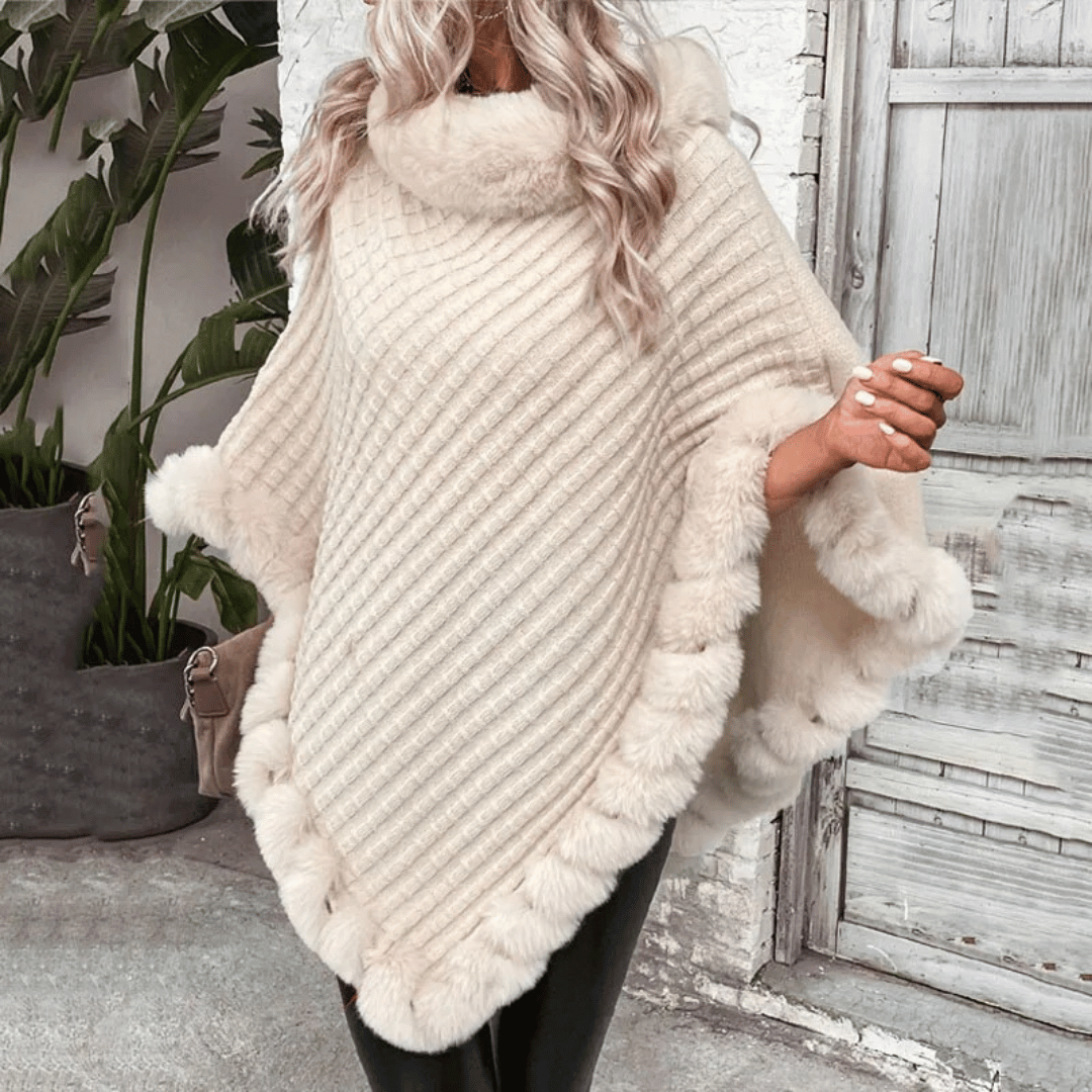 EB | Weich Gewebter Poncho
