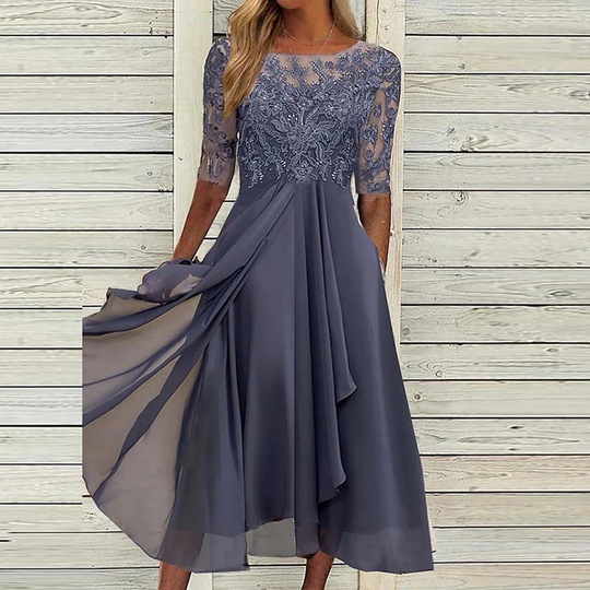 EB | Elegantes Spitzenkleid Glamourös Zu Jedem Anlass