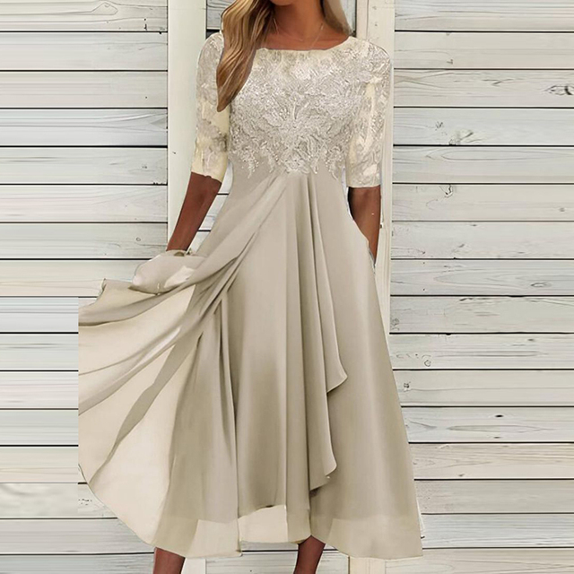 EB | Elegantes Spitzenkleid Glamourös Zu Jedem Anlass