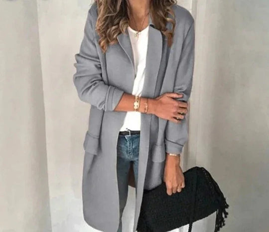 EB | Elegante Kragen Lang Weste
