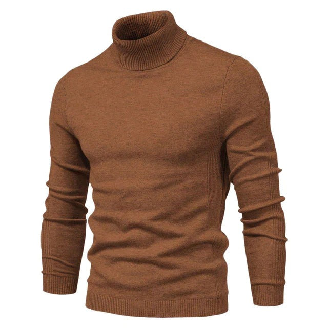 EB | Rollkragenpullover Wollmischung Stilvoll, Bequem