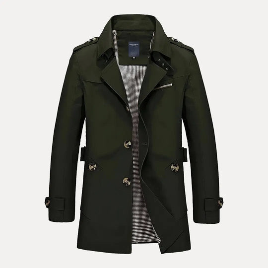 EB | Flip Kragen Trenchcoat