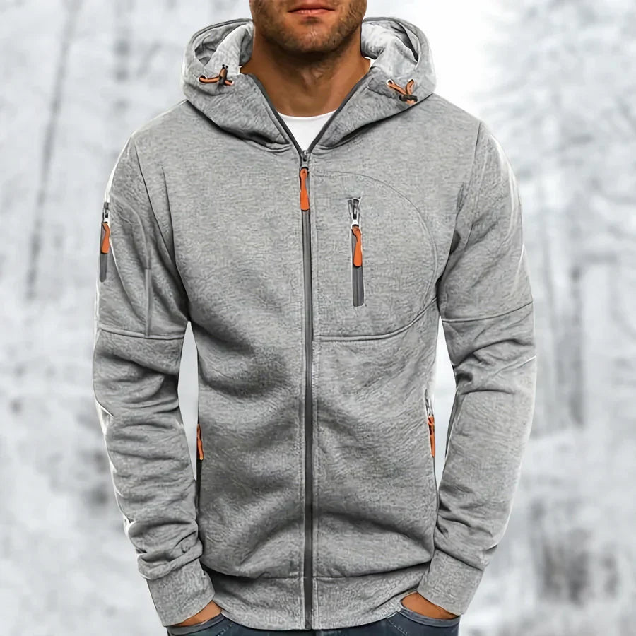 EB | Gemütliche Hoodie-Jacke mit Einem Eleganten City-Look