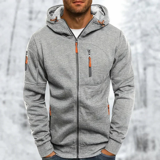 EB | Gemütliche Hoodie-Jacke mit Einem Eleganten City-Look