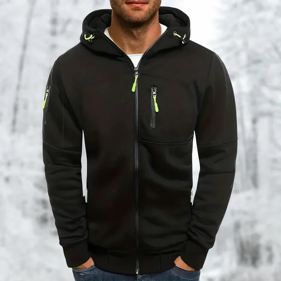 EB | Gemütliche Hoodie-Jacke mit Einem Eleganten City-Look