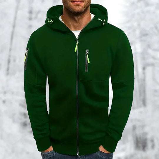 EB | Gemütliche Hoodie-Jacke mit Einem Eleganten City-Look