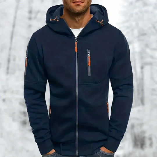 EB | Gemütliche Hoodie-Jacke mit Einem Eleganten City-Look