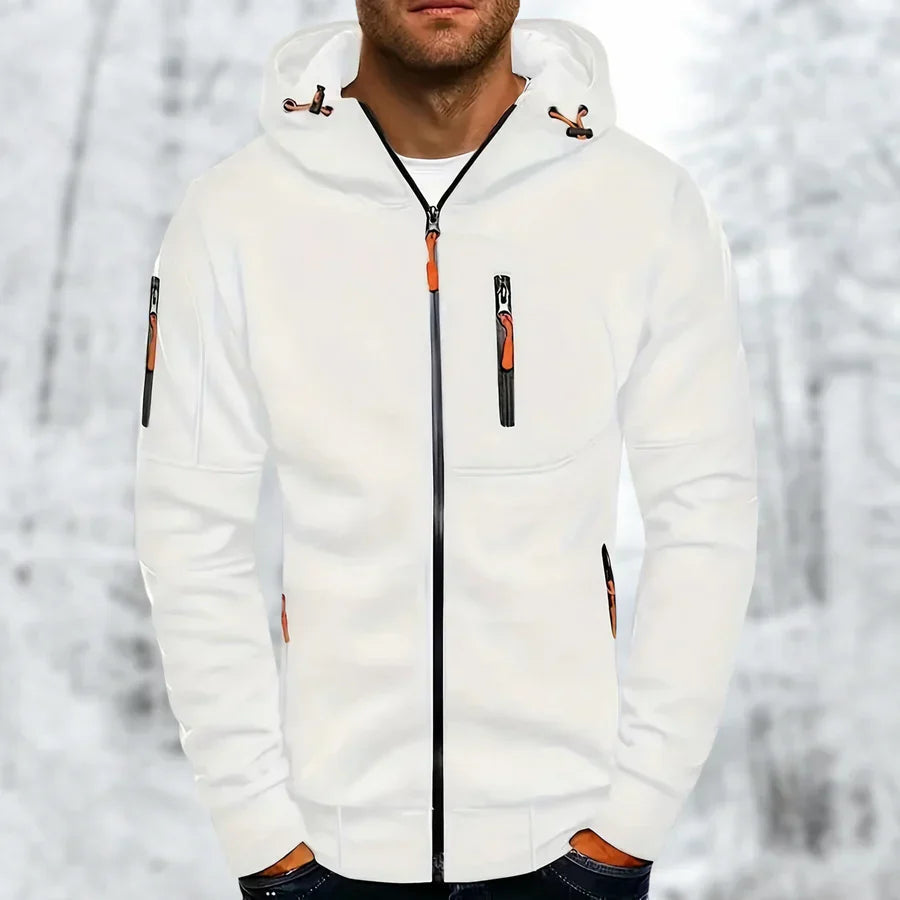 EB | Gemütliche Hoodie-Jacke mit Einem Eleganten City-Look