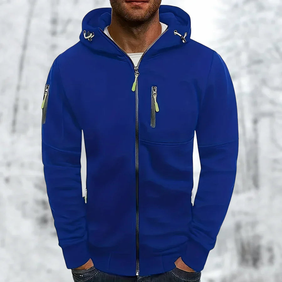 EB | Gemütliche Hoodie-Jacke mit Einem Eleganten City-Look