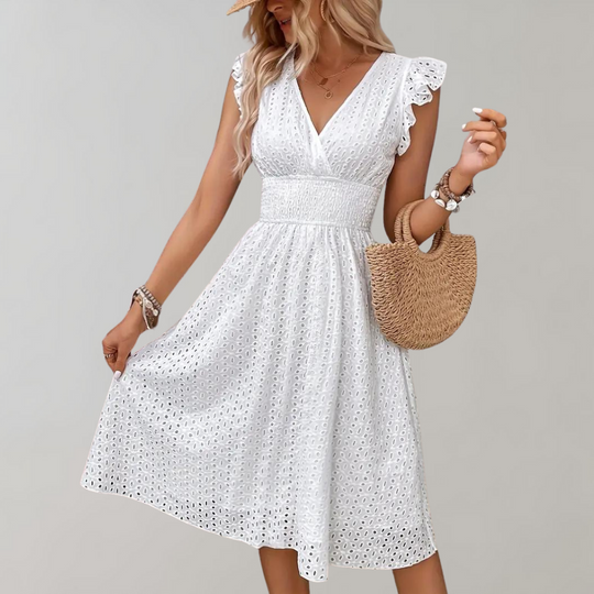 EB - Luftiges Lockeres Sommerkleid für Damen