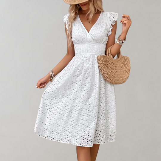 EB - Luftiges Lockeres Sommerkleid für Damen