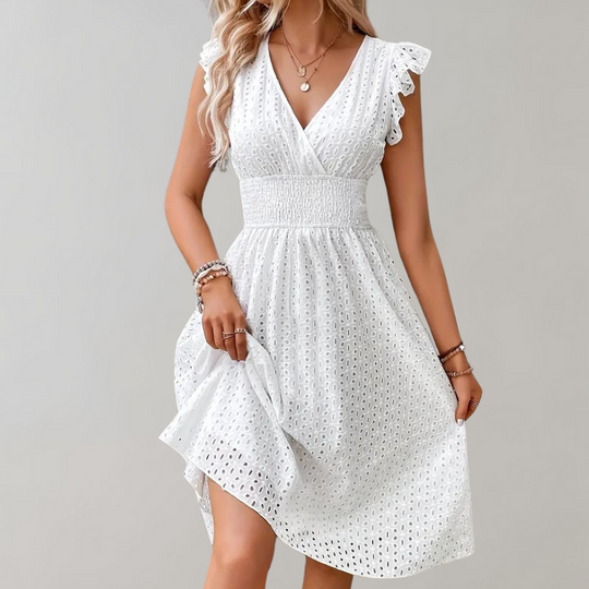 EB - Luftiges Lockeres Sommerkleid für Damen