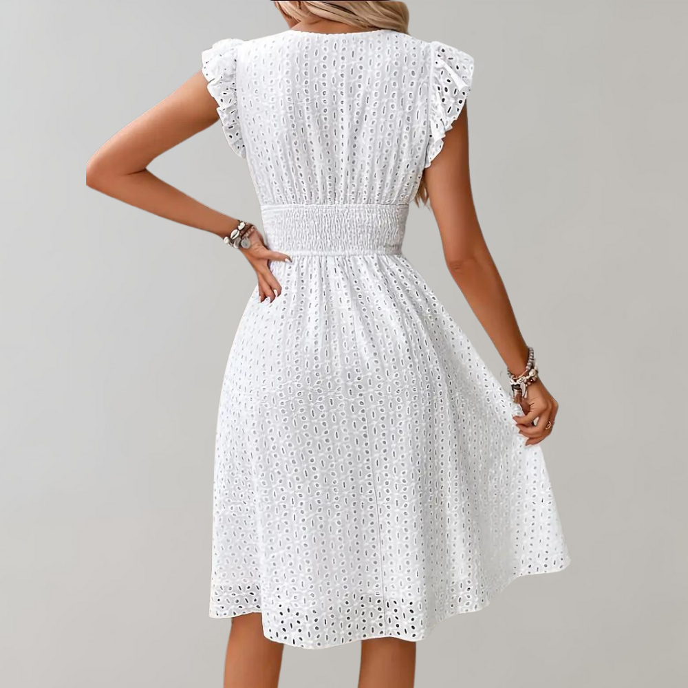 EB - Luftiges Lockeres Sommerkleid für Damen
