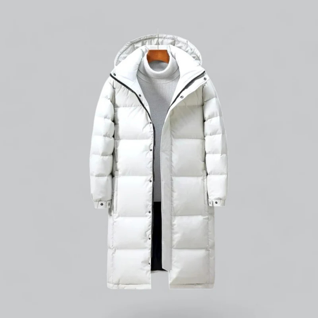 EB | Stylische Herren Winter Puffjacke mit Kapuze — Warm und Langlebig