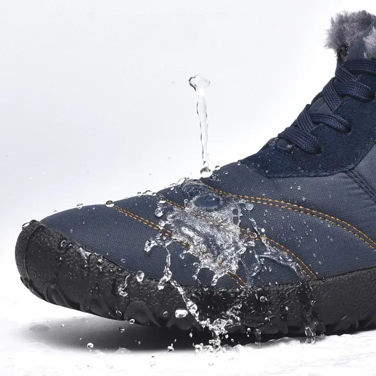 EB | Winter - Wasserdichte Barfuß Winterstiefel Damen