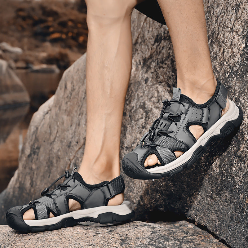 Herren Sportliche Outdoor-Sandalen mit atmungsaktivem Obermaterial EB