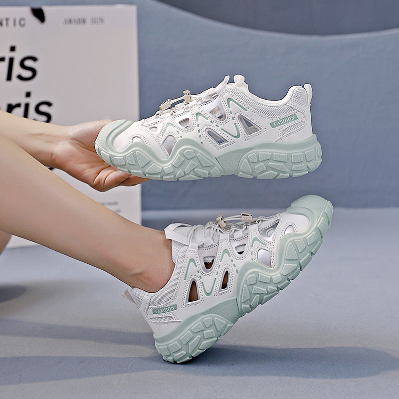 Damen Sportschuhe mit atmungsaktiver Mesh-Oberfläche und elastischer Dämpfung EB