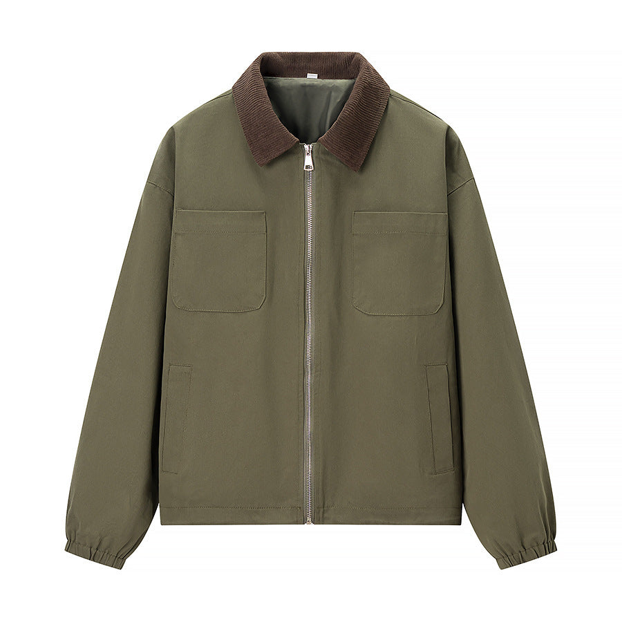 Damen Utility-Jacke mit praktischen Taschen und modernem Reißverschluss EB