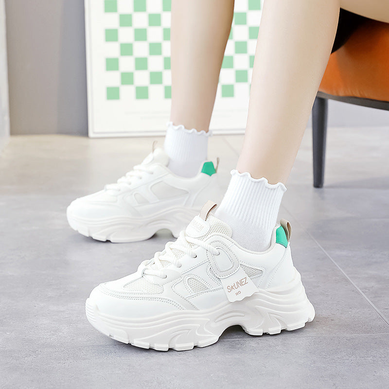 Damen Sportliche Chunky Sneakers mit ergonomischem Profil und rutschfester Sohle EB