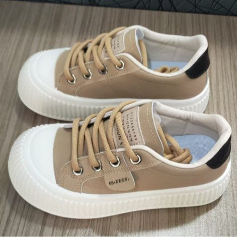 Damen modische Sneakers mit hochmodernem Design und widerstandsfähiger Gummisohle EB