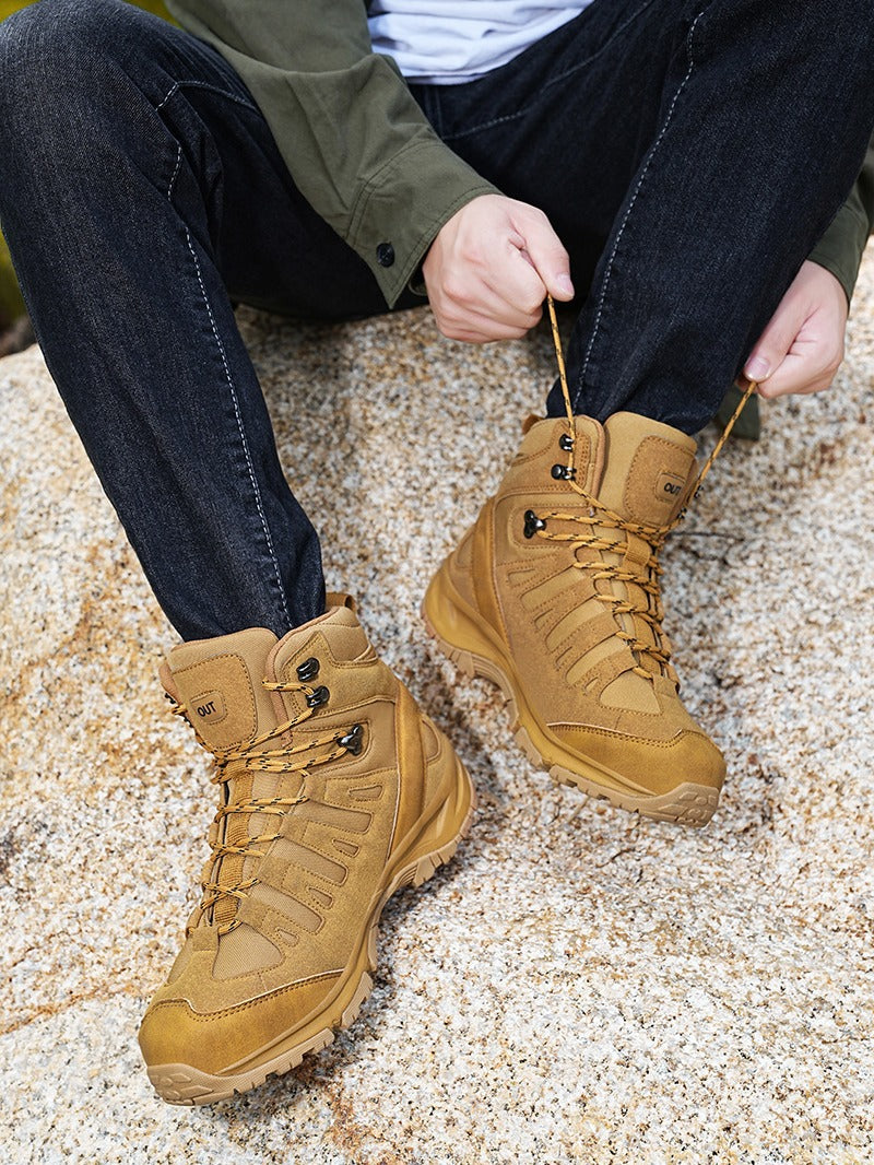 Damen Hochwertige Outdoorschuhe mit verstärktem Knöchel EB