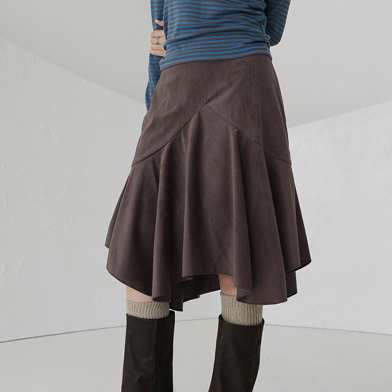 Damen Eleganter ausgestellter Rock mit raffinierter Silhouette EB