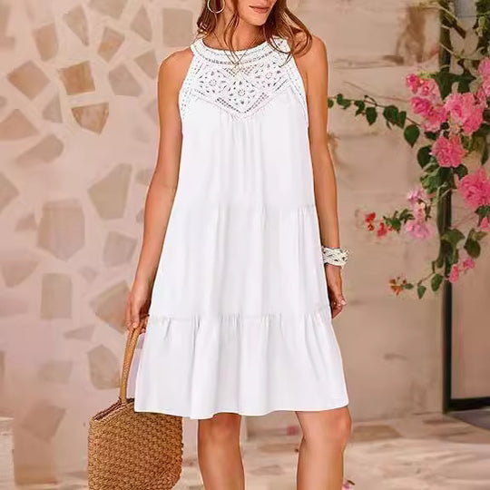 Damen luftiges Sommerkleid EB