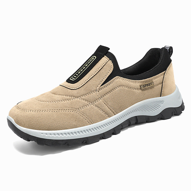 Damen Komfortable Slip-On Sportschuhe mit dämpfender Sohle EB
