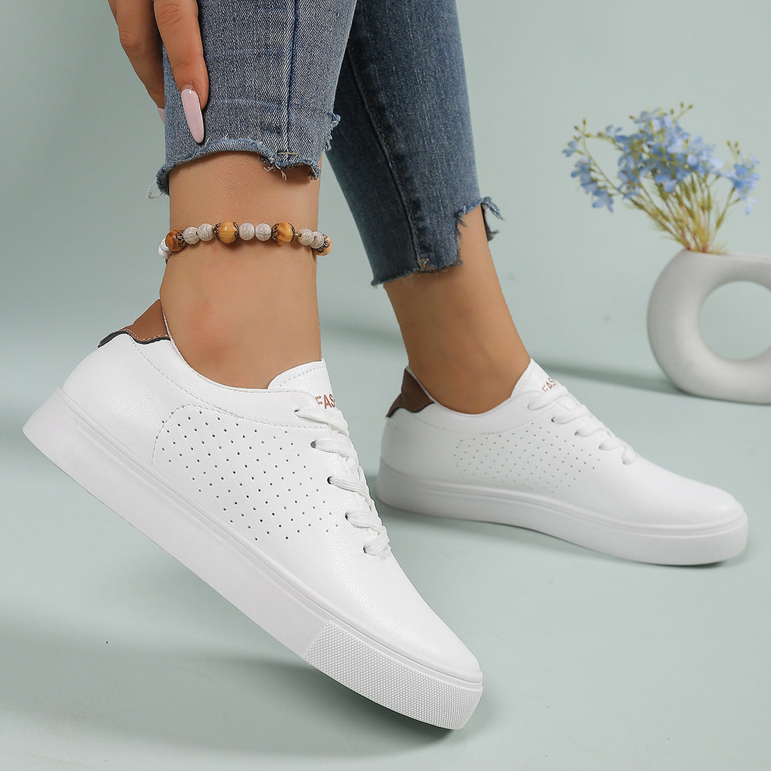 Damen Modische Sneakers mit atmungsaktiver Oberfläche und bequemer Dämpfung EB