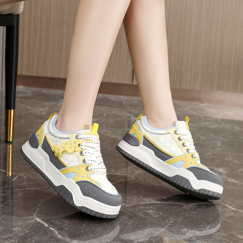 Damen Sportliche Sneaker mit komfortabler Dämpfung und atmungsaktiver Obermaterialstruktur EB