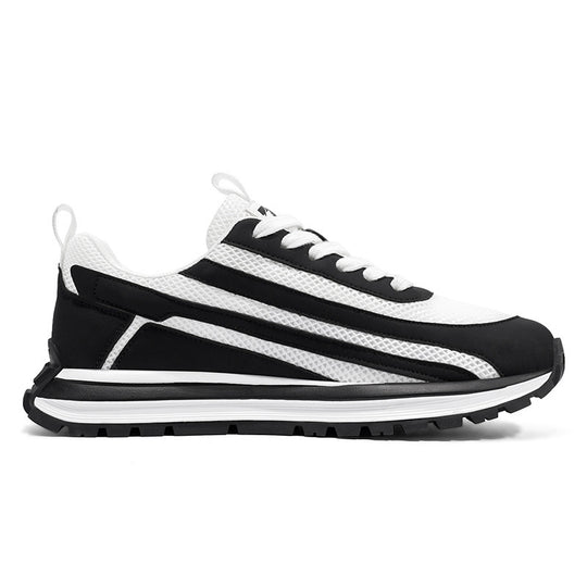 Damen Sportliche Sneakers mit atmungsaktivem Mesh und stoßdämpfender Laufsohle EB