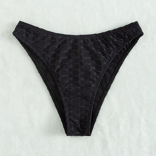 Damen Bikinislip mit modernem Texturmuster EB