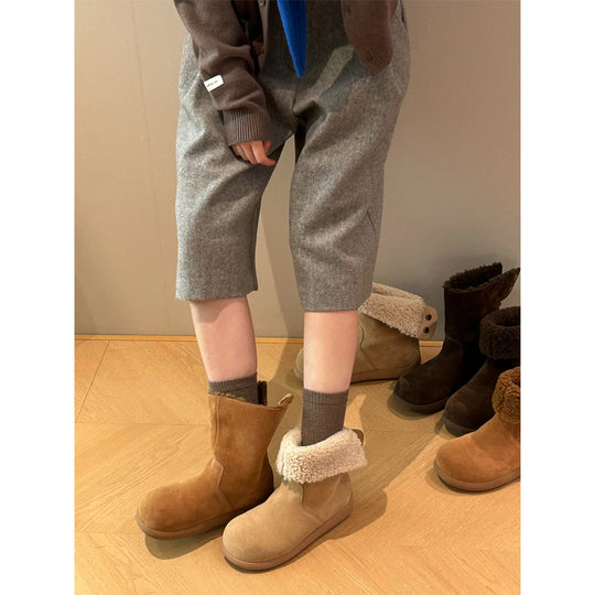Damen Winterboots mit kuscheligem Innenfutter und rutschfester Sohle EB