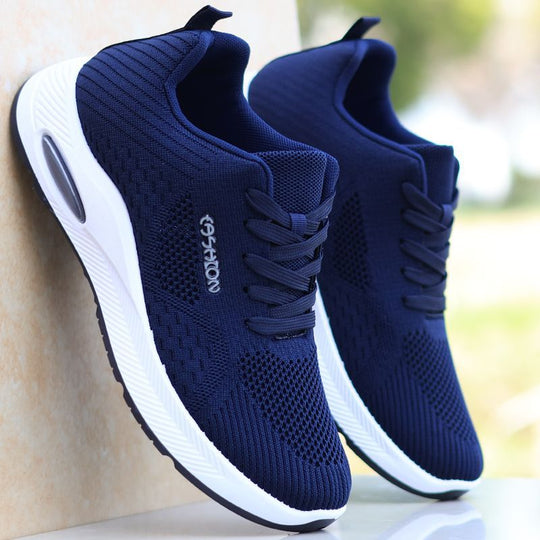 Damen Bequeme und atmungsaktive Sneakers mit stoßdämpfendem Komfort EB