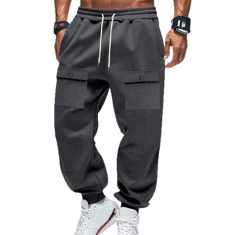 Herren Cargo-Jogginghose mit anatomischer Passform und praktischen Seitentaschen EB