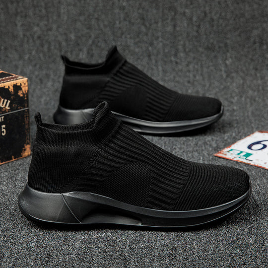 Damen Komfortable Stricksneaker mit rutschfester Sohle EB