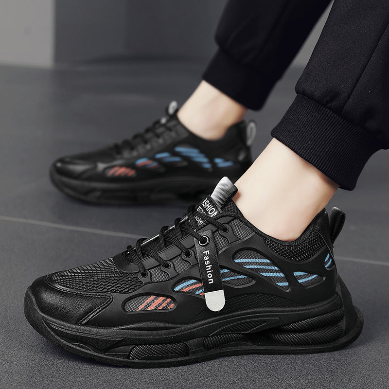 Damen Sportliche Leichtgewicht Sneakers mit atmungsaktivem Mesh-Obermaterial und dämpfender Sohle EB