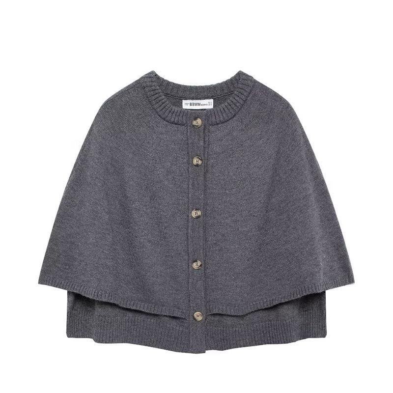 Damen modischer Umhangpullover EB