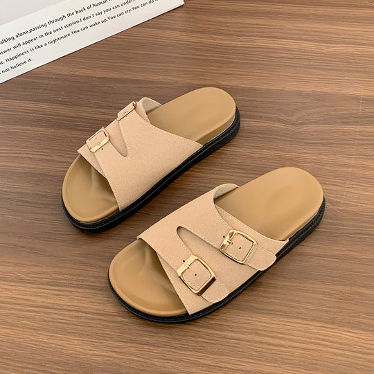 Damen Komfortable Sandalen mit verstellbaren Schnallen EB
