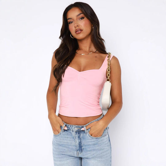 Damen Modisches Basic Top mit angenehmem Schnitt EB