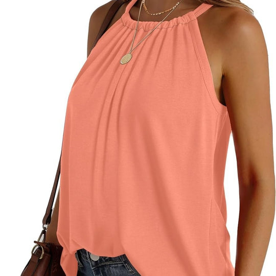 Damen Chice und luftige Bluse mit Kragen EB