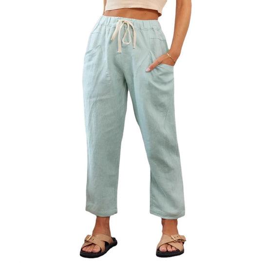 Damen luftige und bequeme Schalenshorts mit elastischem Bund EB