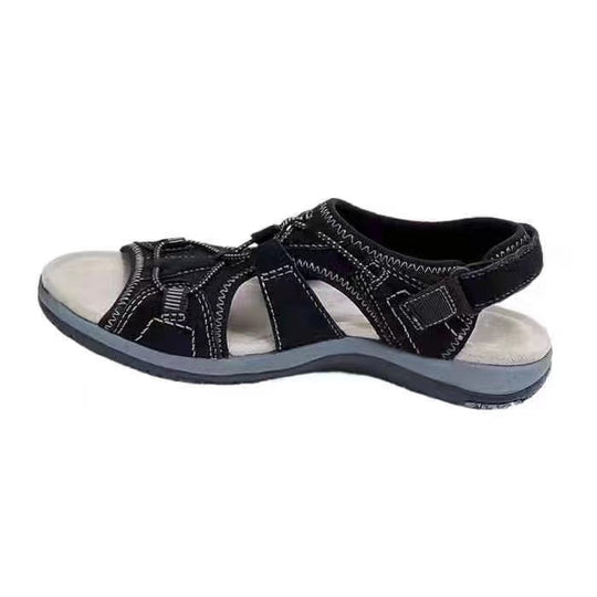 Damen Komfortable Riemensandalen mit ergonomischer Fußbettgestaltung EB