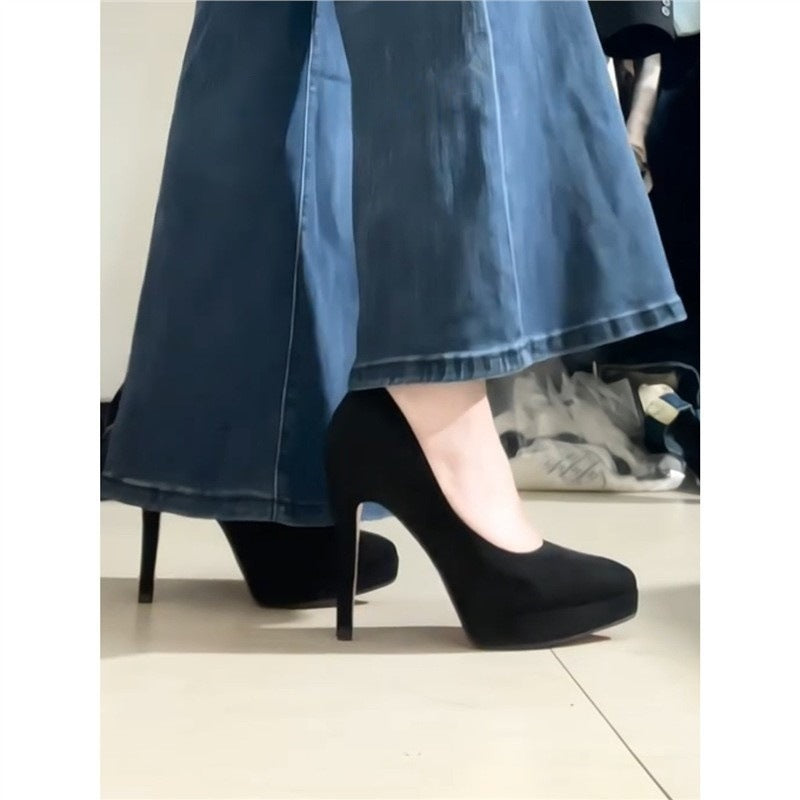 Damen Stiletto Pumps mit elegantem Zierdesign EB