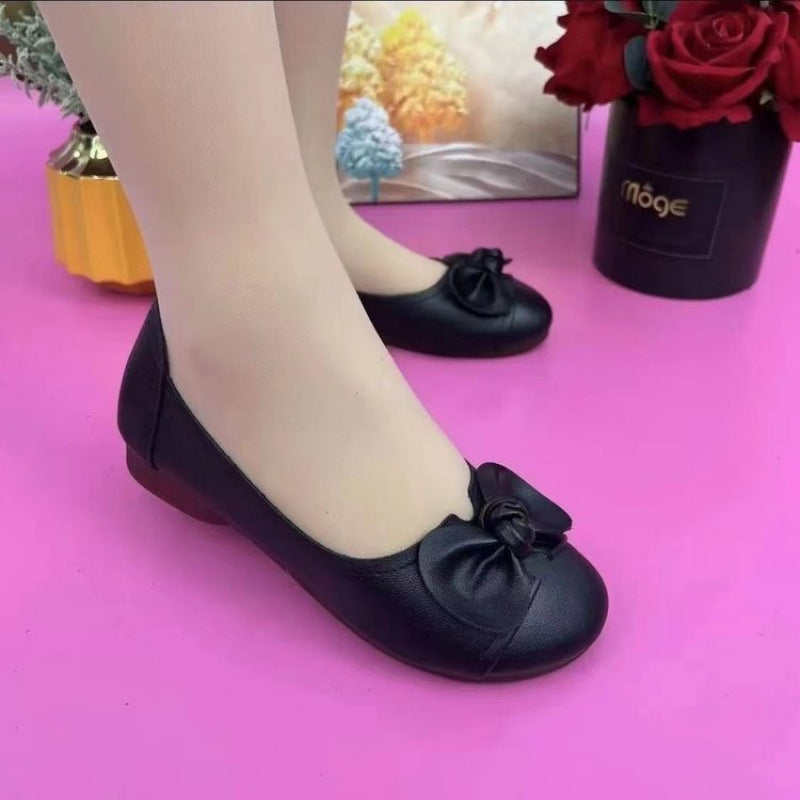 Damen Ballerinas mit verspieltem Schleifen-Design und komfortablem Fußbett EB