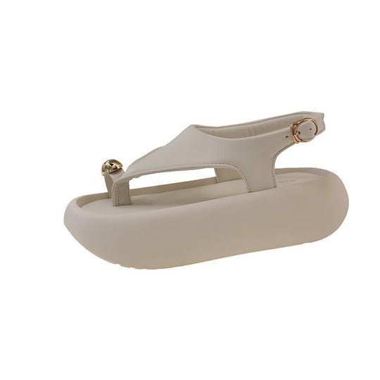 Damen modische Sling-Sandalen mit flexibler Sohle und elegantem Riemchen EB