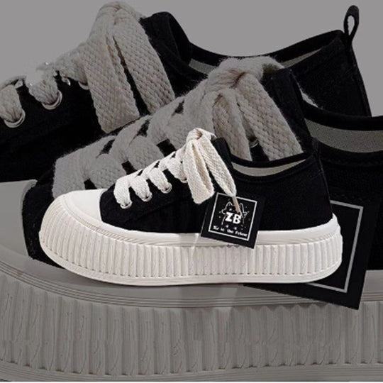 Damen Sneaker mit trendiger Plateau-Sohle und komfortablem Obermaterial EB