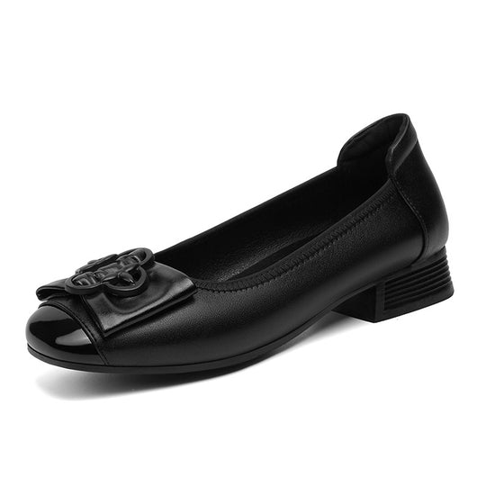 Damen Ballerinas mit schickem Schleifenakzent und elegantem Fußbett EB